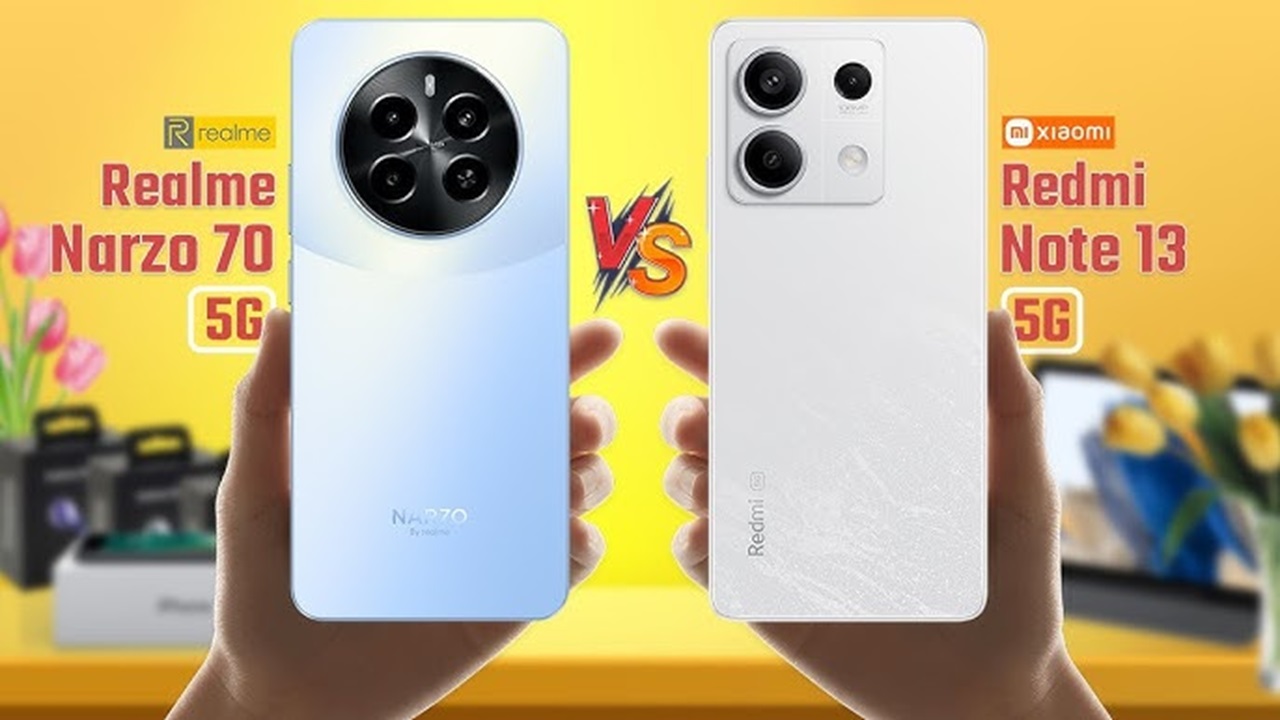 Realme NARZO 70 Turbo 5G Vs Redmi Note 13 5G